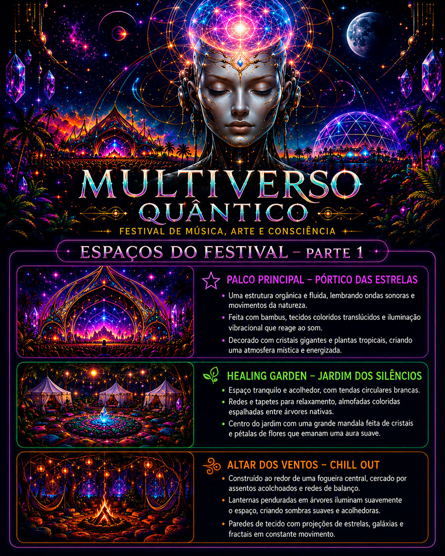 Espaços do Festival – Parte 1